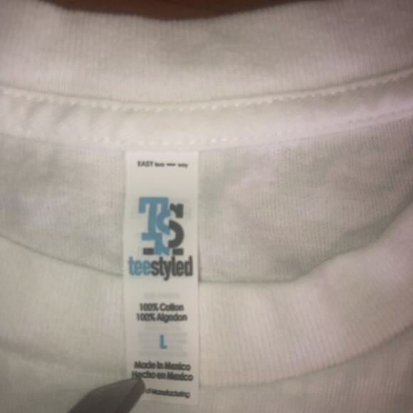 Tee Styled Pullover Adult Large Unisex Multicolor 100% Cotton Graphic T-Shirt - Picture 3 of 9